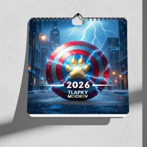 KALENDÁŘ Tlapky Mochov 2026